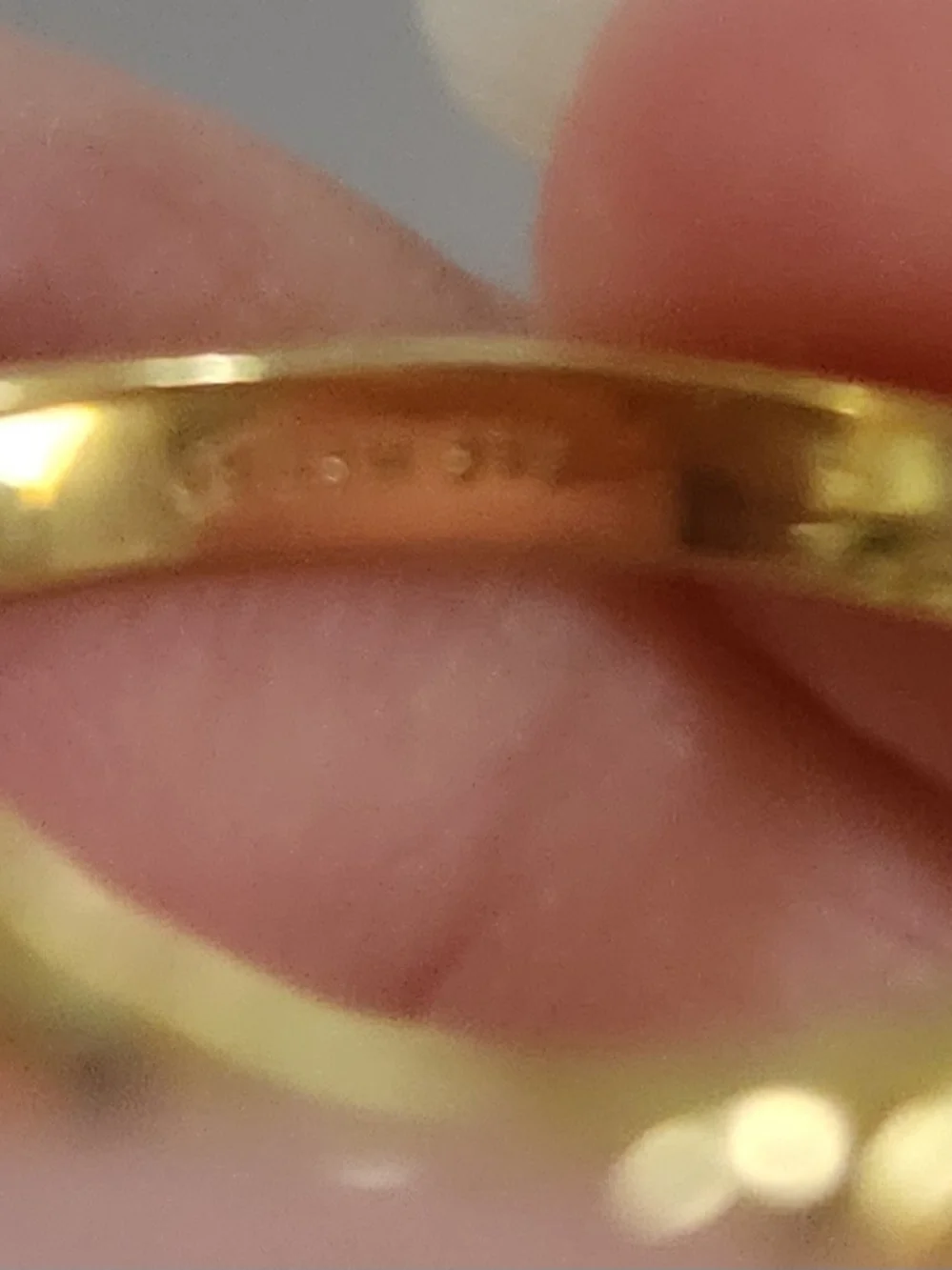 Pandoa Pre-owned Croissant Golden Ring 